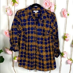 Plaid Top